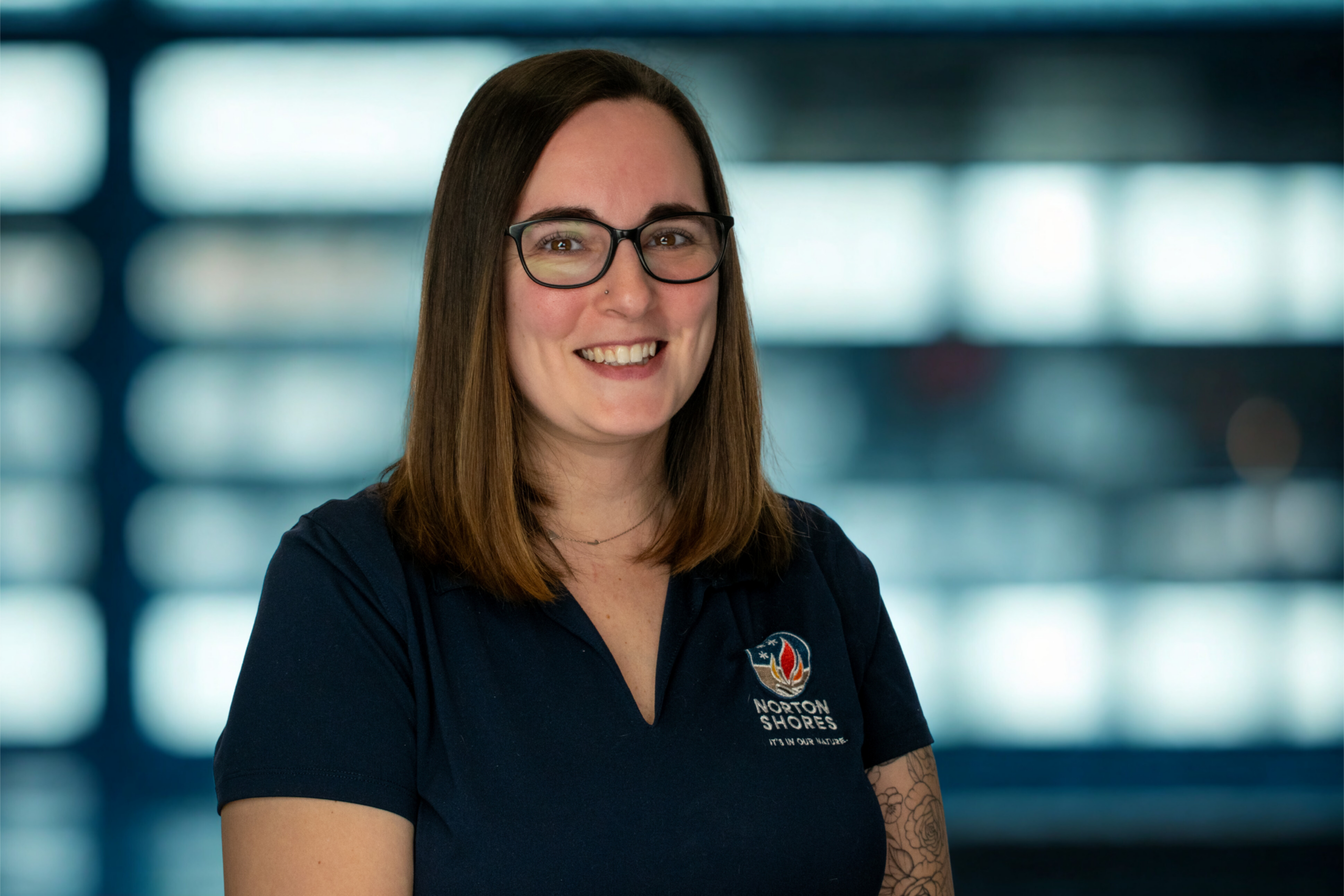 Headshot of Norton Shores' treasurer, Julie Davis Long.